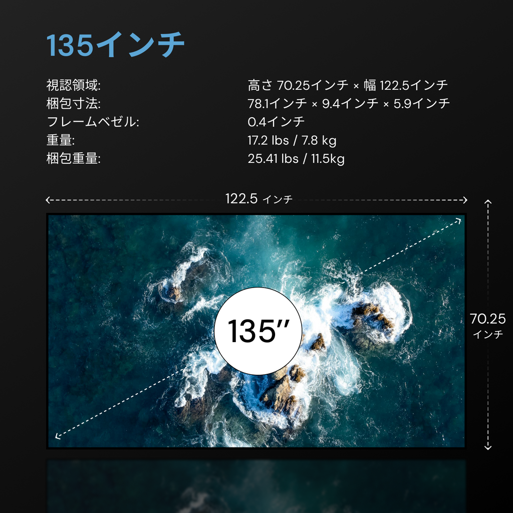 AWOL Valerion マットホワイトスクリーン