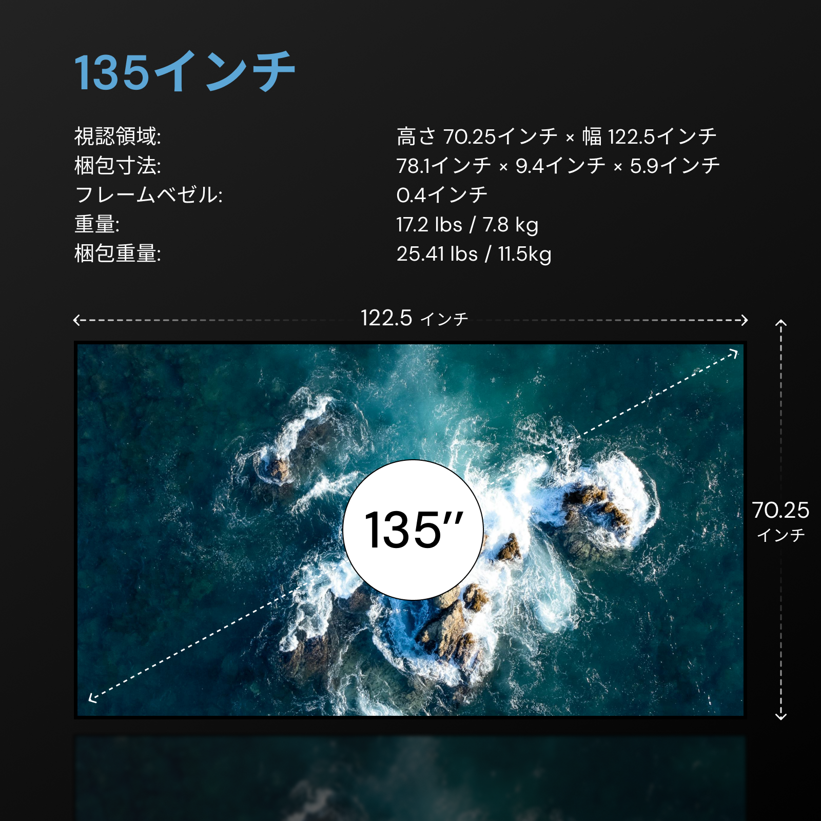 AWOL Valerion マットホワイトスクリーン