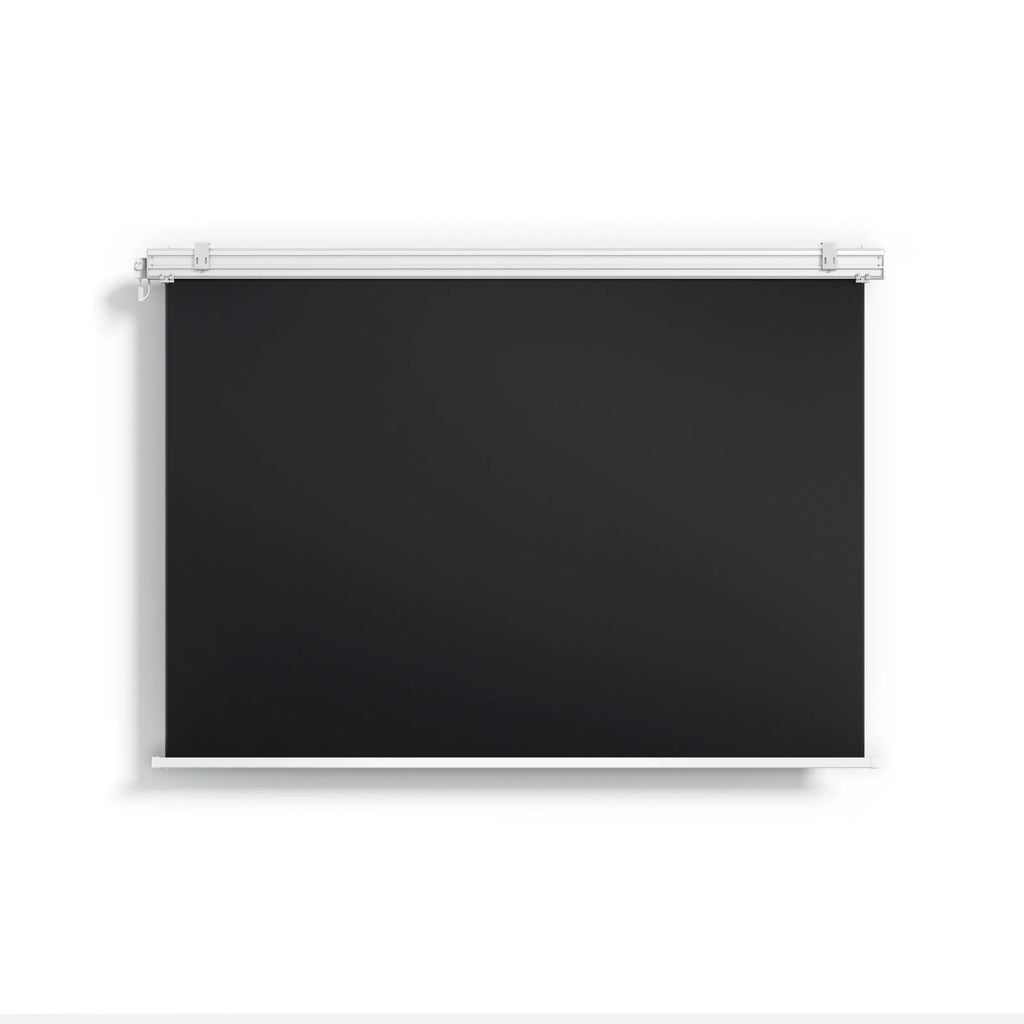 Valerion 屋外対応 防水 電動ドロップダウン マットホワイトスクリーン