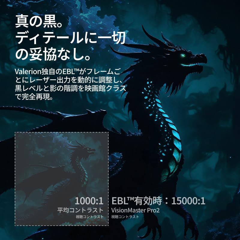 Valerion VisionMaster Pro2 & Pro | 4K RGBトリプルレーザープロジェクター