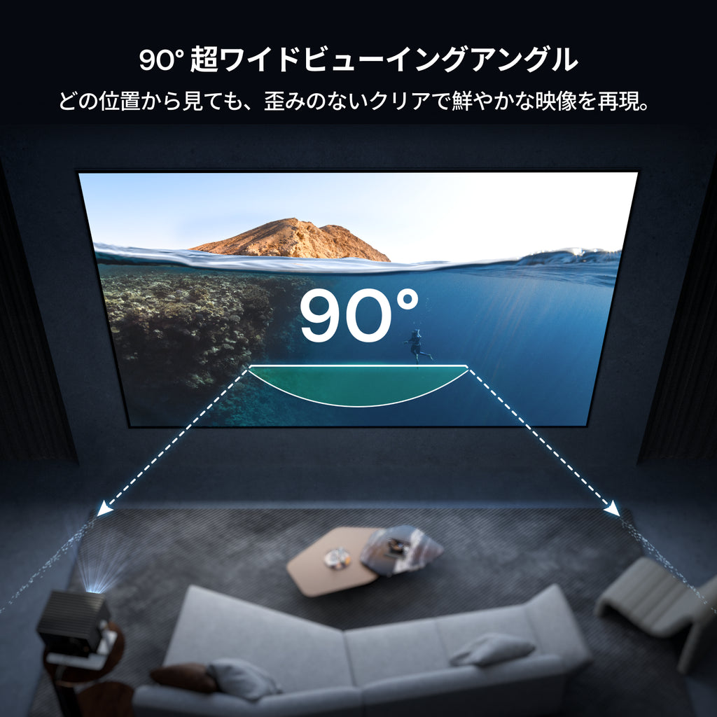 AWOL Valerion フレネル型アンビエントライトリジェクションスクリーン