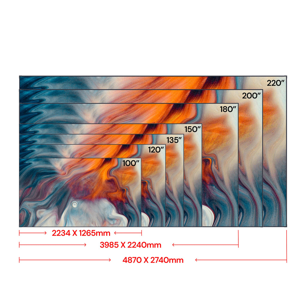 Valerion 100''-120'' Matte White Screen